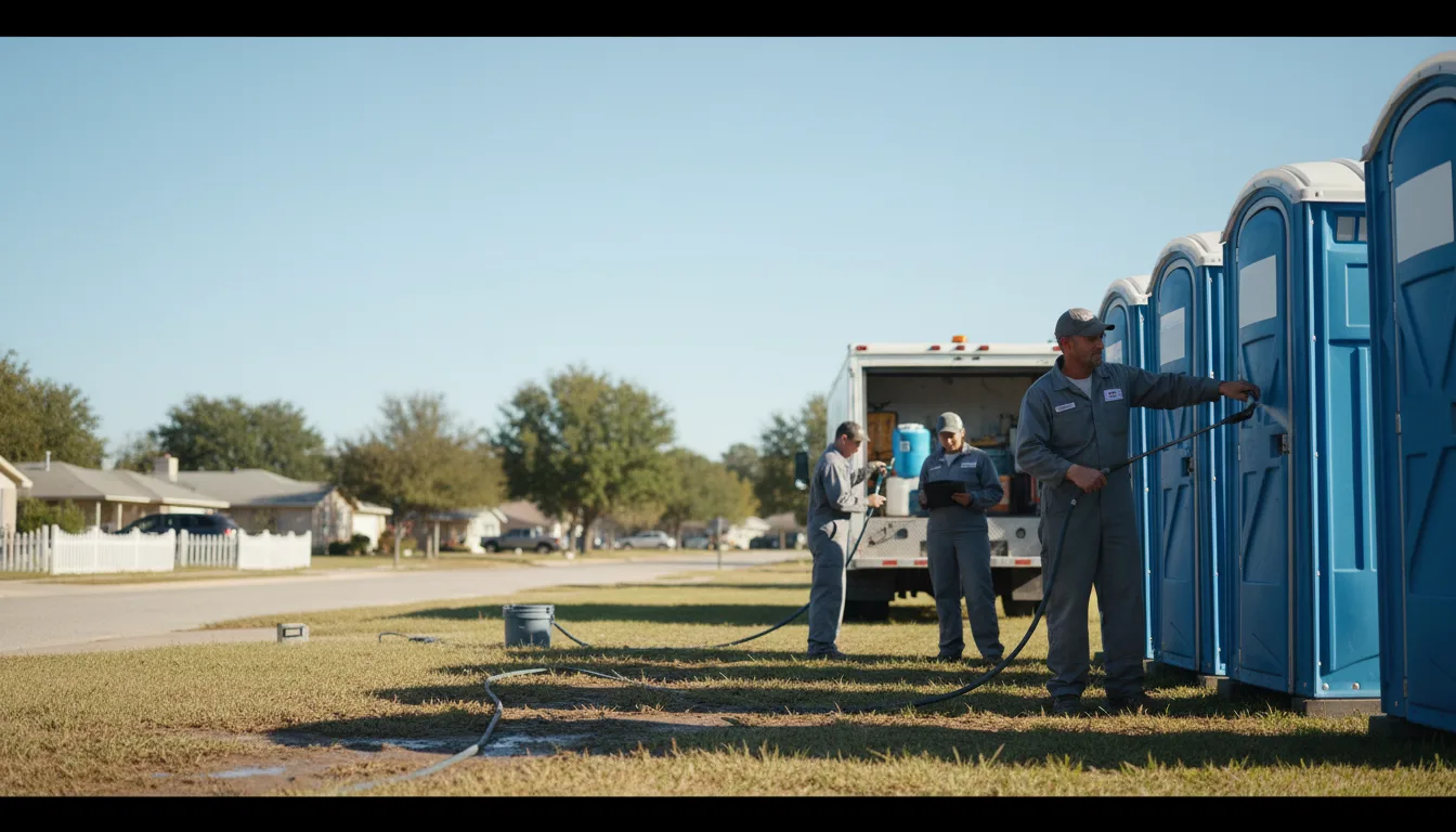 Long-Term Portable Toilet Rental in Packwood, IA near me